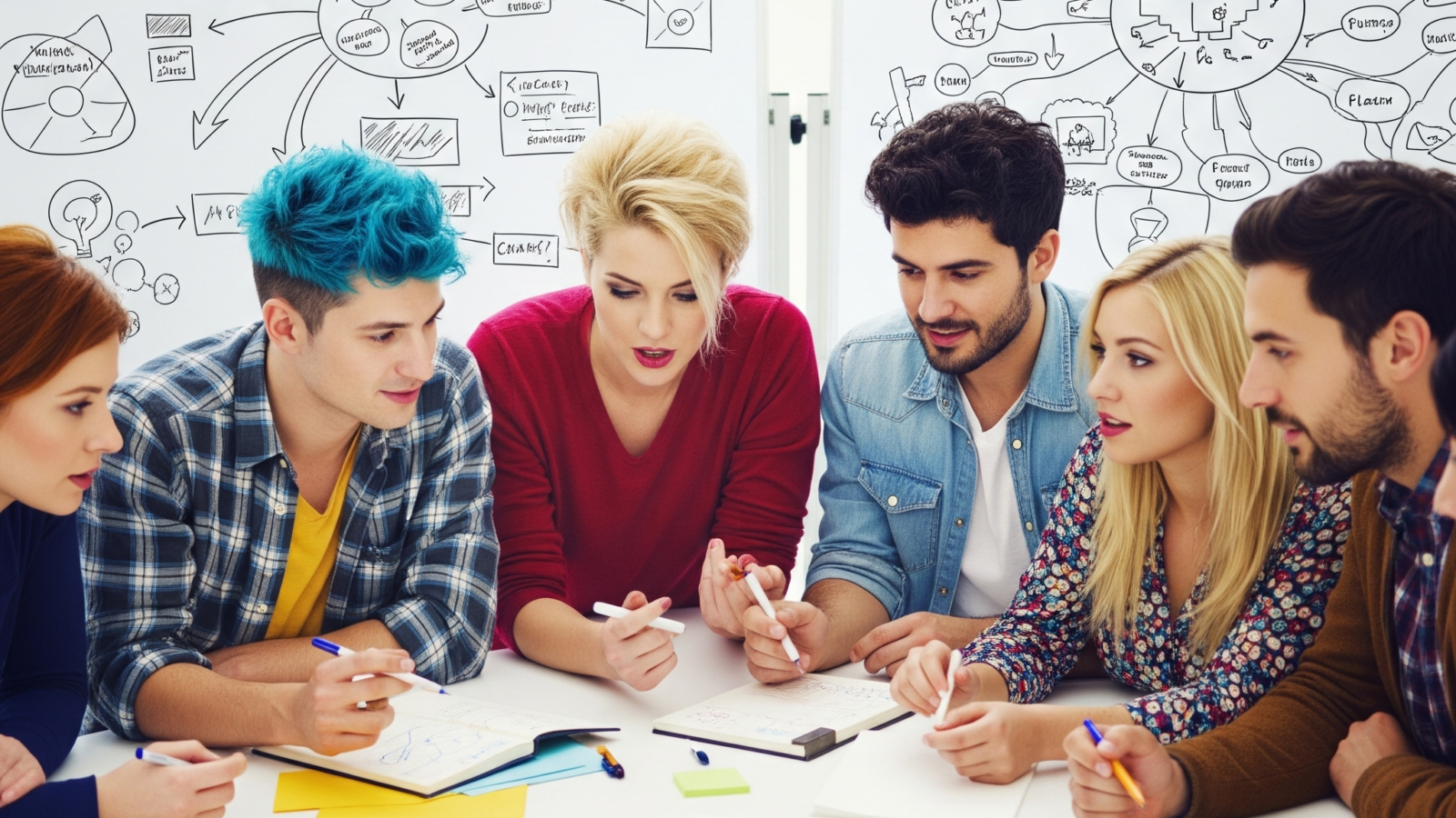 We are idea generators, goal seekers