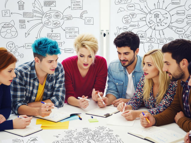 We are idea generators, goal seekers